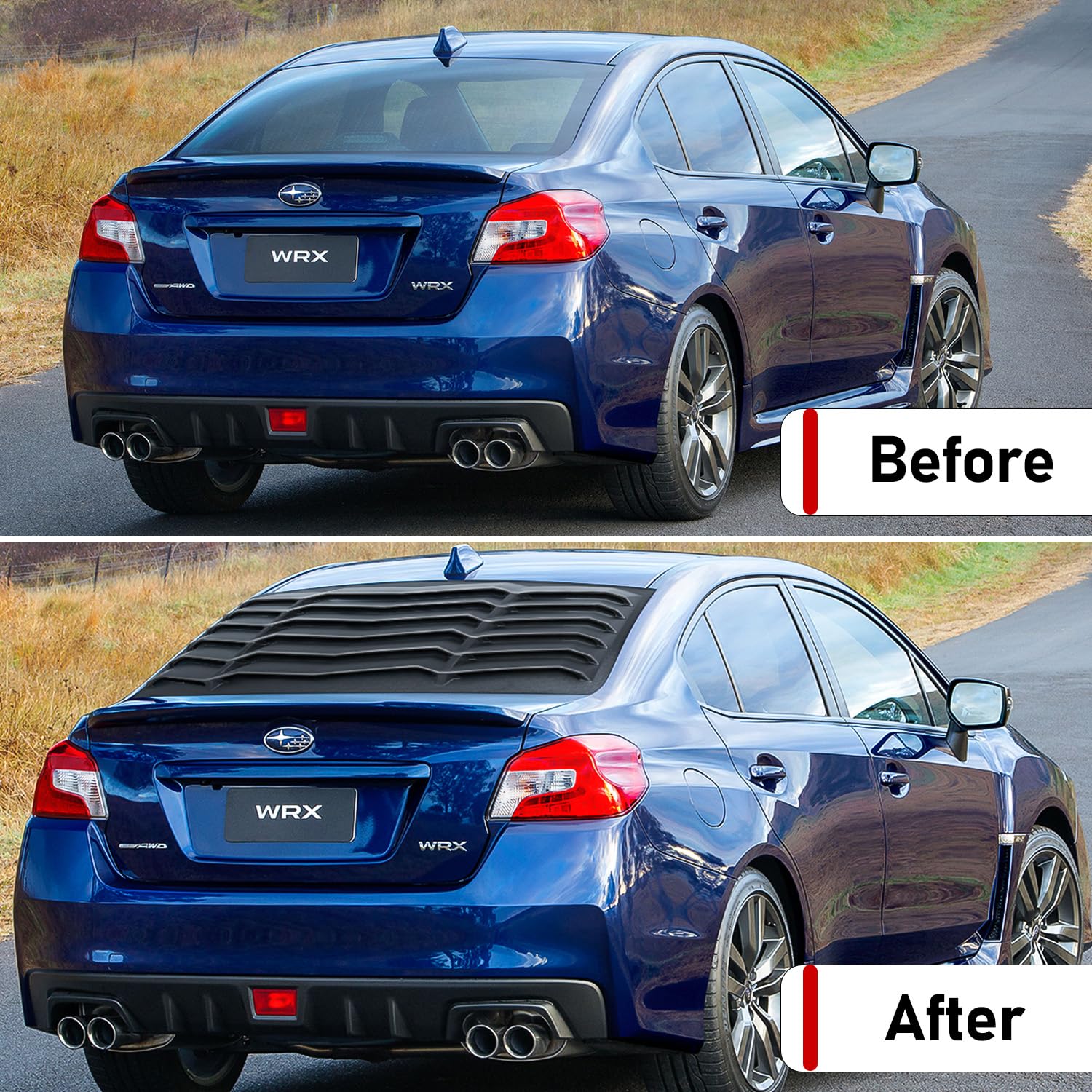 Amazon | リアウィンドウルーバー 2015-2021 スバル WRX WRX STI